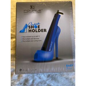 Cinderella Shoe Hair Tool Holder – Baby Blue | Heat-Resistant